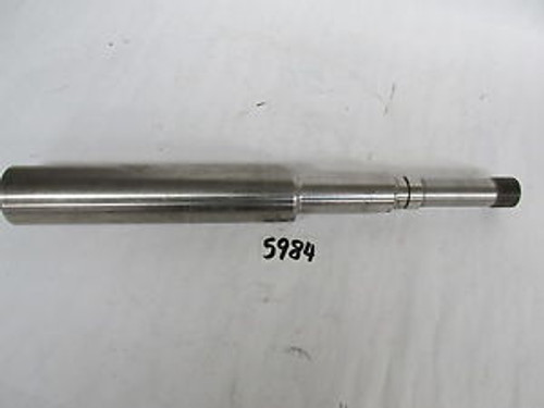 POLISHED STEEL SHAFT # Y12896 - 18 3/4 OVERALL L - 2.200 OD X 10 3/16 - NEW