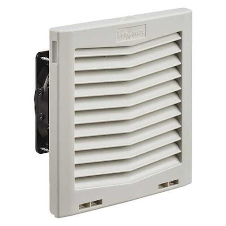 NVENT HOFFMAN Axial Fan, Square, Plastic, 8-3/16 in H - HF0926414