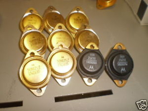 MOTOROLA 1N2835 50M75Z ZENER DIODE QTY (10) UNUSED &gt