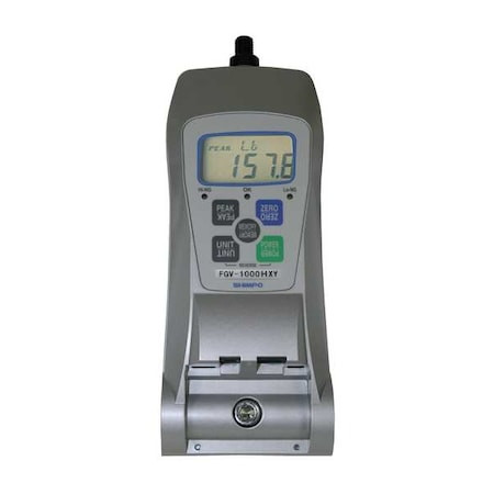 SHIMPO Digital Force Gauge, Range 500 Lb., Usb - FGV-500HXY
