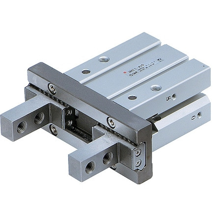 SMC Linear Guide Air Gripper, 60 Mm, 7 Bar - MHZ2-40D