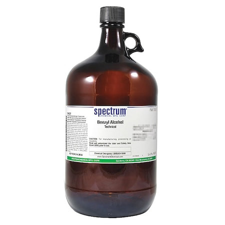 SPECTRUM Benzyl Alcohol,technical,4l - B1092-4LTGL55