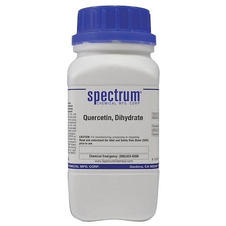 SPECTRUM Quercetin, Dihydrate,100g,cas 6151-25-3 - Q2150-100GM