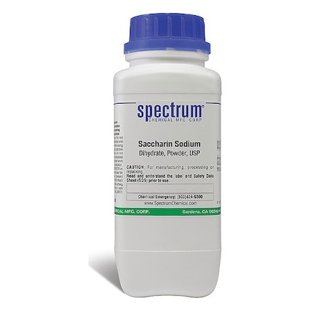 SPECTRUM Saccharin Sodm,dihydrate,pwdr,usp,500g - SO200-500GM