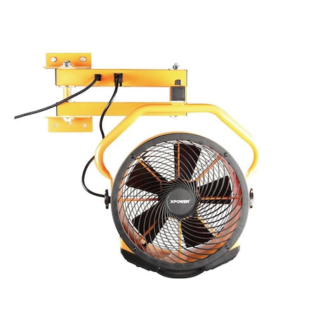 XPOWER Coolingfan,14india,yellow,plug-in - FA-300K