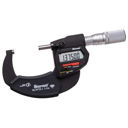 STARRETT Wireless Digital Micrometer - W733.1MEXFLZ-75