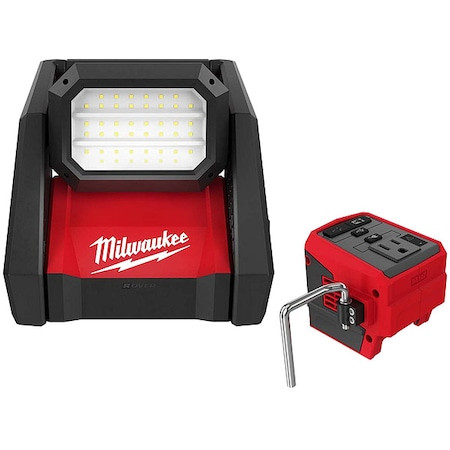 MILWAUKEE TOOL Flood Light and Inverter - 2366-20, 2846-20
