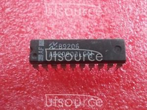 50PCS ADC0803LCN  Encapsulation:DIPCMOS 8-bit A/D converters