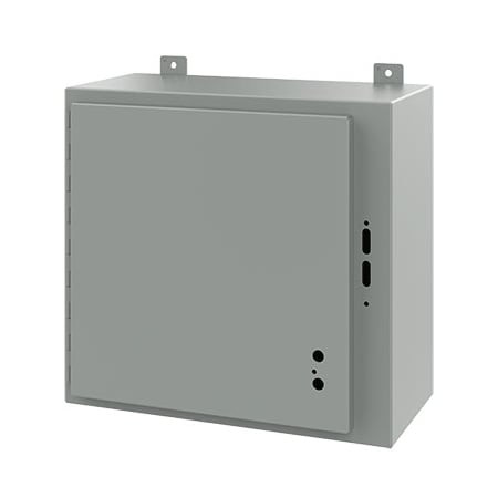 NVENT HOFFMAN Electrical Enclosures, 20 in H, 10 in D, 21.38 in W, Nema 12, Mild Steel - A20SA2210LP