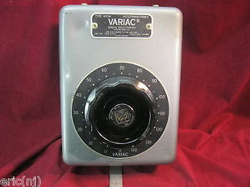 Variac W20M 20A Autotransformer General Radio 0-140vac no cords