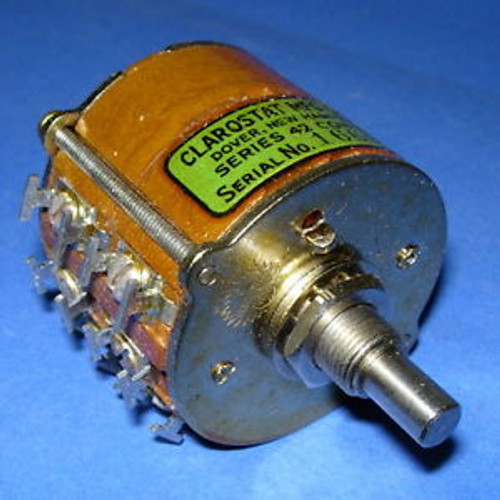 Pot Series 42 870OHMS Clarostat Vintage Potentiometer