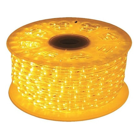AMERICAN LIGHTING Ledropelight,yellow,150ftl,1/2inw - 38NH59