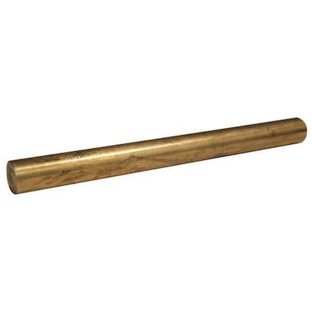 N/A Rod,brass,360,2 1/2 Dia X 6 Ft L - 60R2.5-72