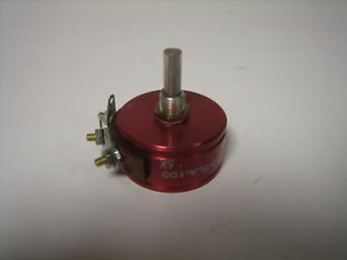 NOS! VOLTRONICS POTENTIOMETER C158-3LA-100 C1583LA100