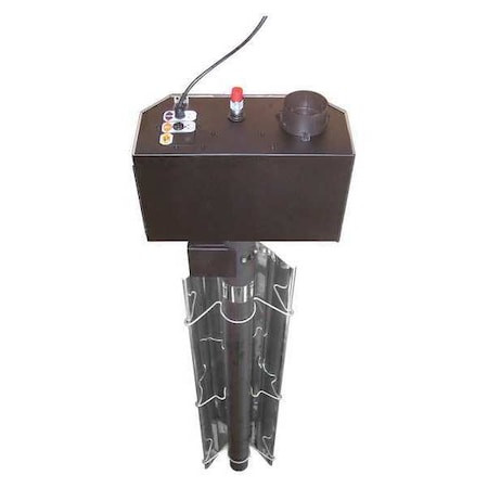 DETROIT RADIANT Tube Heater,20 Ft L,nat. Gas,75,000 Btuh - DES3-20-75N
