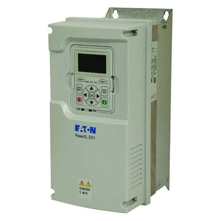 EATON Variable Freq Drive,3 Hp,5.6a,380-500vac - DG1-345D6FB-C21C
