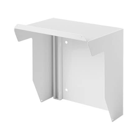 NVENT HOFFMAN Wall-mount Solar Shields, 28.00x28.00x15.75, White, Galvanized - SW2LGLWH