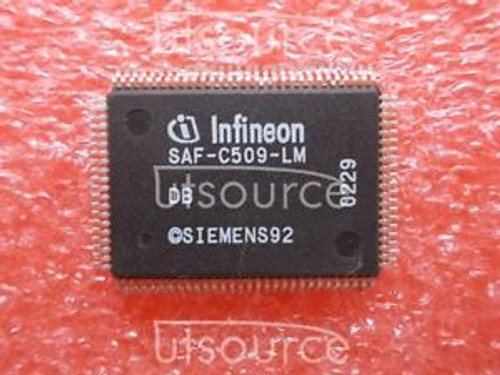 5PCS SAF-C509-LMDB  Encapsulation:QFP-1008-Bit   CMOS   Microcontroller