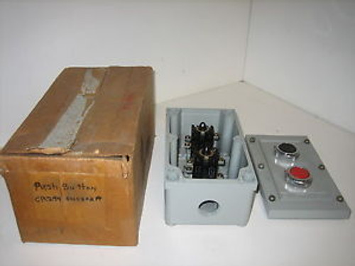 NOS! GENERAL ELECTRIC / GE PUSHBUTTON STATION 2940NC202A 600 VOLT MAX