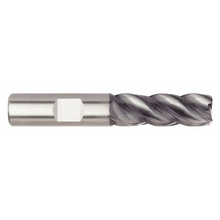WIDIA Corner Radius End Mill, 0.75 In, Carbide - 4V1519007CT