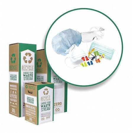 ZERO WASTE BOX Safetyequipment/ppebox,37inl,15inw - CS58-L