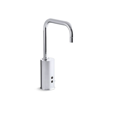 KOHLER 0 in Mount, 1 Hole Gooseneck Touchless Ac-powered Deck-moun - K-13474-CP