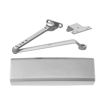 LCN Door Closers, Hold Open, Gray, Non-handed - 4050A-HW/PA 689