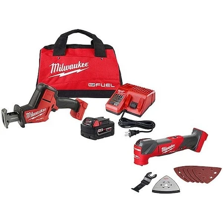 MILWAUKEE TOOL M18 Fuel Hackzall + M18 Fuel Multi-tool - 2719-21, 2836-20