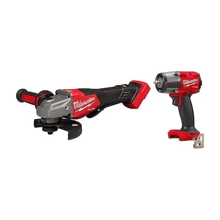 MILWAUKEE TOOL M18 Fuel Grinder + M18 Fuel 3/8" Mtiw - 3670-20, 2960-20
