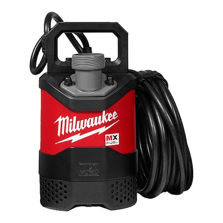 MILWAUKEE TOOL Submersiblepump,13.44inh,72v - 49-50-1210
