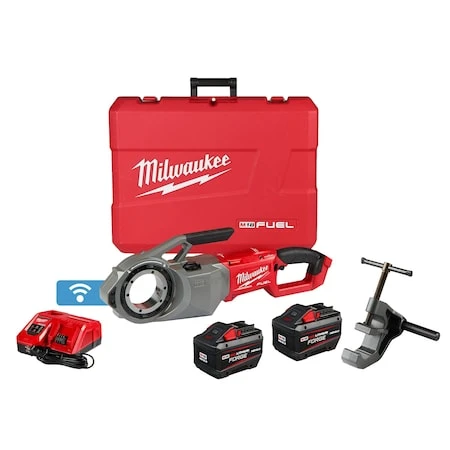 MILWAUKEE TOOL M18 Fuel Pipe Threader W/ One-key Kit - 2874-22HD