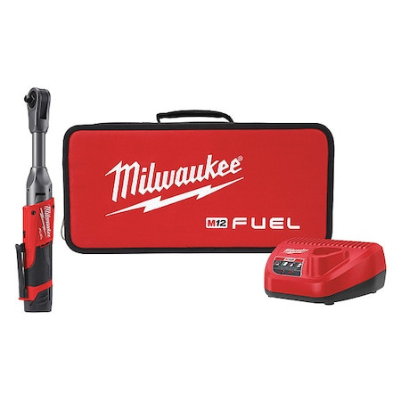 MILWAUKEE TOOL M12 Fuel 3/8" Extended Reach Ratchet Kit - 2560-21