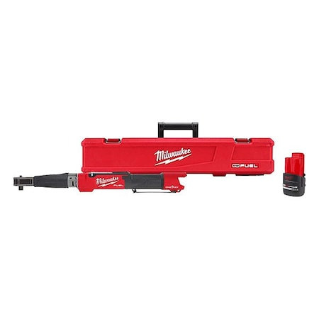 MILWAUKEE TOOL Torque Wrench Kit, 0.5 In, Square - 2466-20, 48-11-2425