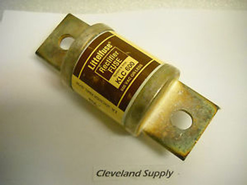 LITTELFUSE KLC 600 RECTIFIER FUSE 600A 600VAC NEW CONDITION / NO BOX