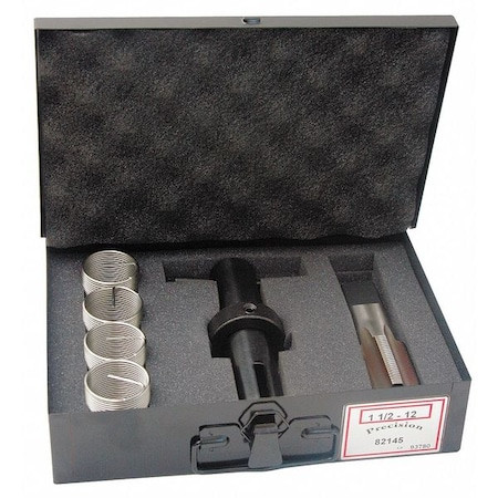 N/A Free-running Helical Insert Repair Kit, Helical Inserts, M39-4.00, Plain Stainless Steel, 6 Inserts - 82202