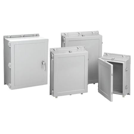 NVENT HOFFMAN Hinge-cover with 3-point Latch or Quick- - A48H3620GQRLP