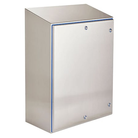 NVENT HOFFMAN Electrical Enclosures, 24 in H, 10 in D, 24 in W, 12, 304 Stainless Steel - HSDH242410SS