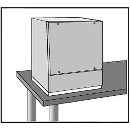 NVENT HOFFMAN Bases for Sloped Front,fits 1200x600mm, - PBS126
