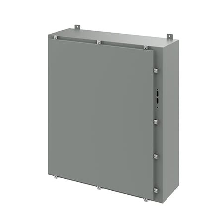 NVENT HOFFMAN Clamps Electrical Enclosures, 42 in H, 12 in D, 37.38 in W, 4, Steel - A42HS3712LP