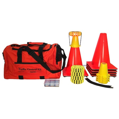 POWERFLARE Traffc Ctrl Kt,5,red Lt,ylw Shell - TCK5-R-Y