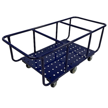 R.W. ROGERS CO Sheet Goods Cart,powder Coat,blue 280 - 780-001-01