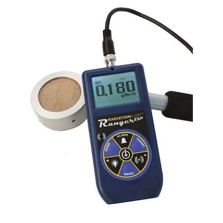 RADIATION ALERT Rad Surv Mtr,0.01to1000usv/hr,digital - RANGEREXP