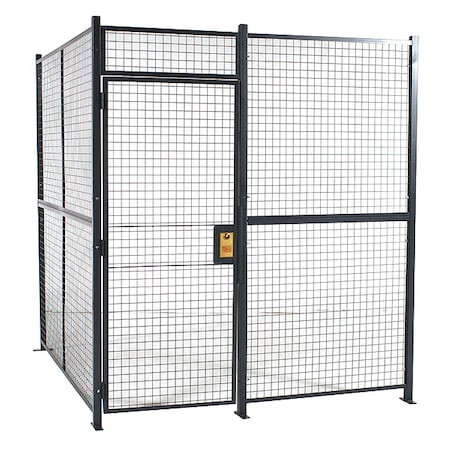 RAPIDWIRE Welded Part Cage,8 Ft. 6inwx16 Ft. 6ind - 810102W