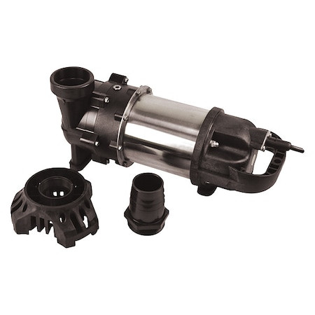 DAYTON Pond Pump,1/3 Hp,115v Ac,plastic Housing - 55MU69