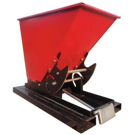DAYTON Self Dumping Hopper,3cu Yd,2000 Lb - 5PKH5