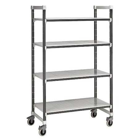 CAMBRO Shelving Unit,48 in L,speckled Gray - EXMU244878S4480