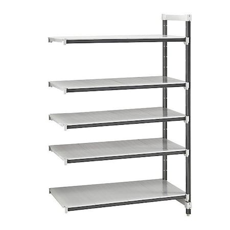CAMBRO Shelving Unit,28 in L,speckled Gray - EXA213084S5480