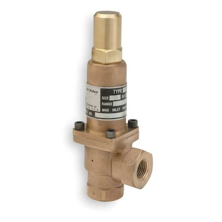 CASH VALVE Pressure Relief Valve,3/8 In,200 Psi - K10BWA01-E4-0200