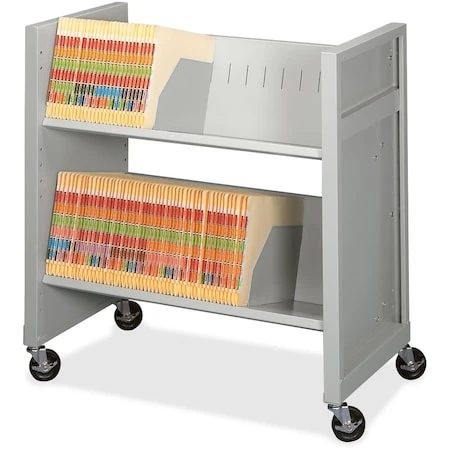 DATUM STORAGE File Cart,letter/legal Size Shlvs,red - BFC-2