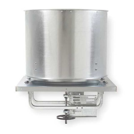 DAYTON Steel 63"dia,67"l,45"h Roof Fan W.motor - 7A907